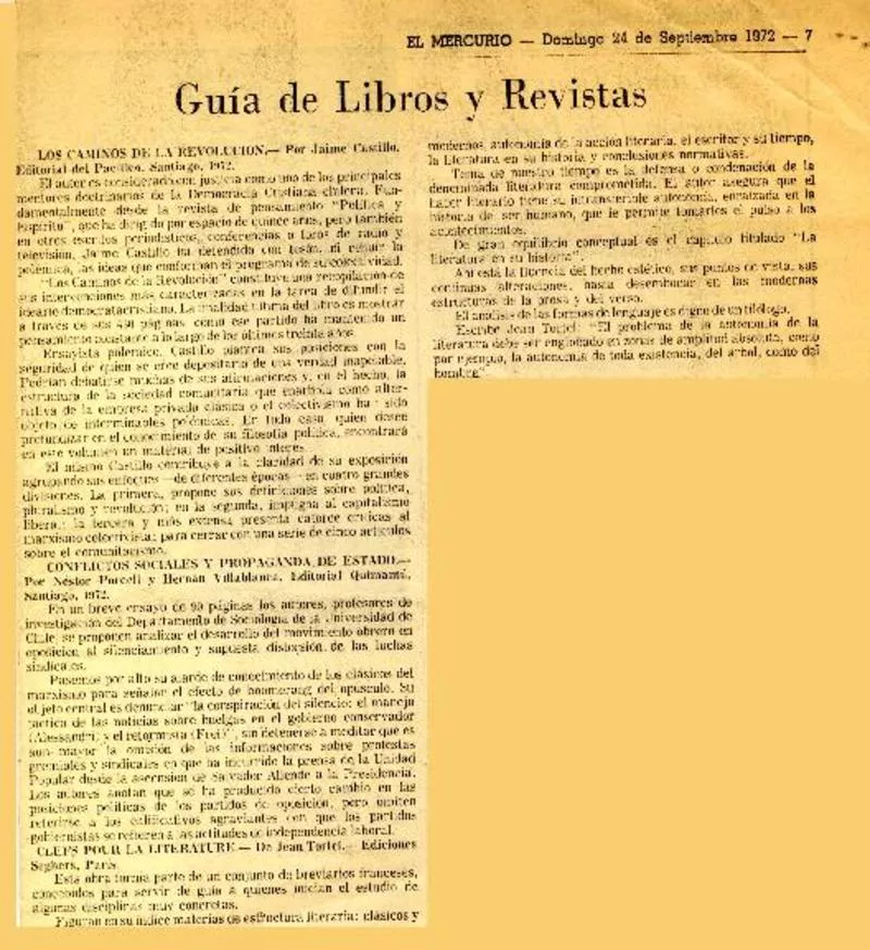 Guía de libros y revistas.  [artículo]