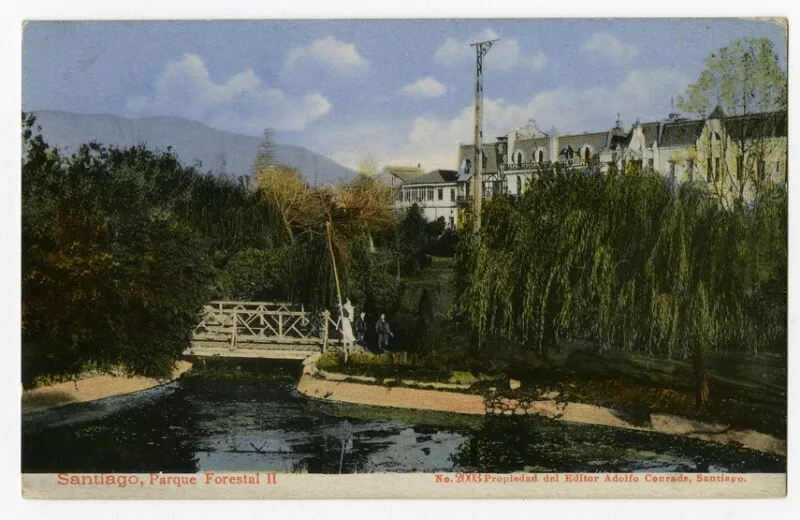 Santiago - Parque Forestal  [fotografía] Adolfo Conrads.