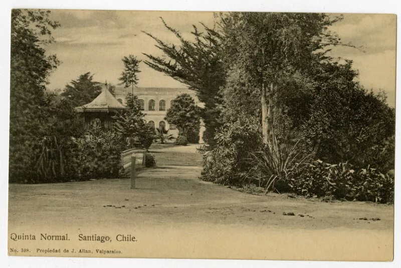 Quinta Normal. Santiago, Chile  [fotografía] J. Allan.