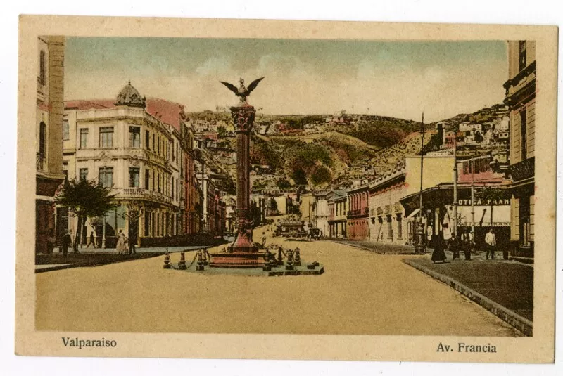 Valparaiso Av. Francia  [fotografía] Grimm & Kern.