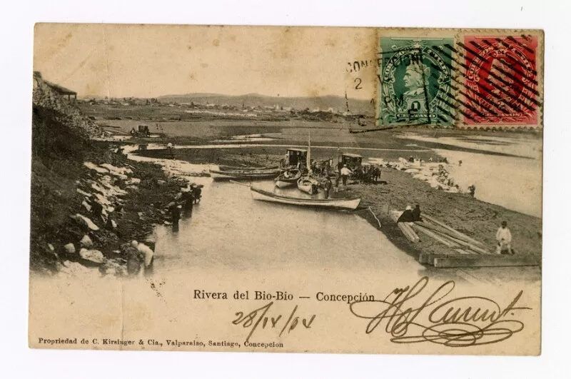 Rivera del Bio-Bio - Concepción  [fotografía] Carlos Brandt.
