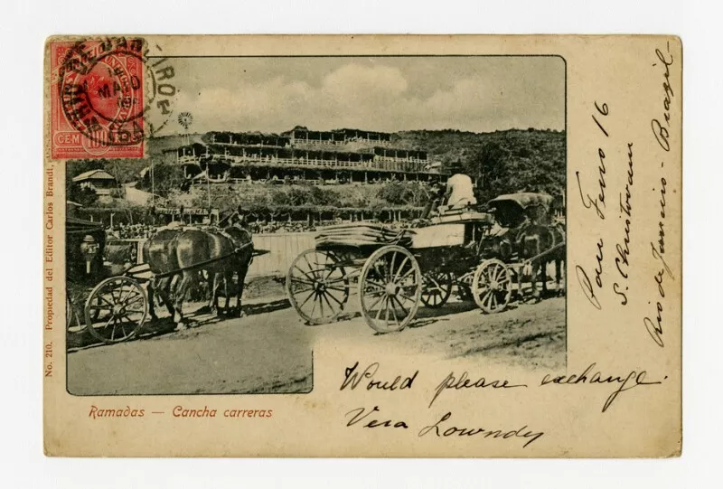 Ramadas - Cancha carreras  [fotografía] Carlos Brandt.