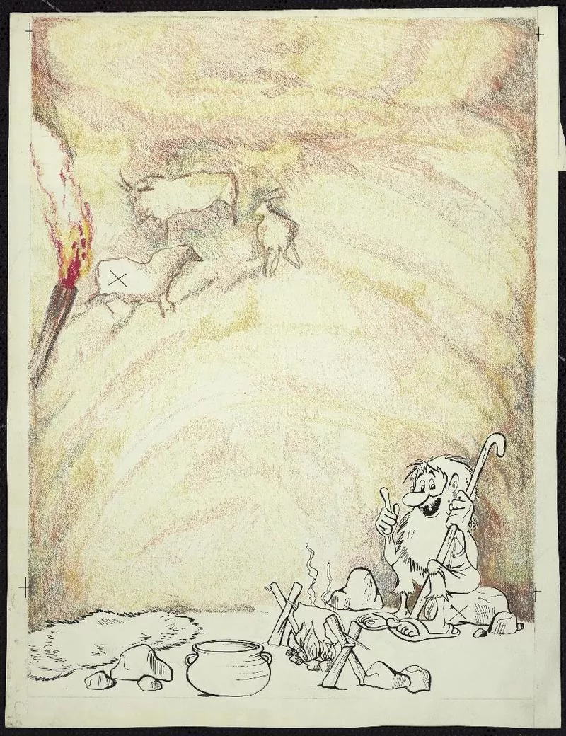 [Dibujo para suplemento Pocas Pecas]  [dibujo]