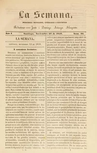 La semana (1859-1860)