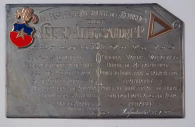 Placa conmemorativa
