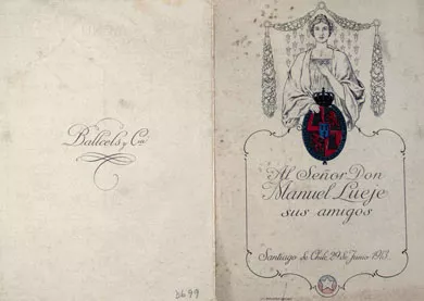 Menú a Manuel Lueje