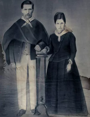 Retrato de un hombre y una mujer