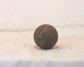 Bala chica para Cañón