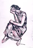 Mujer sentada