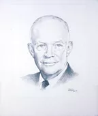 Retrato de Dwight D. Eisenhower