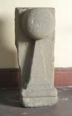 Fragmento del primer escudo republicano de Chile