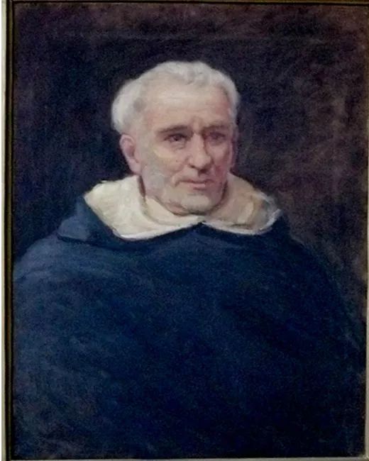 Retrato del prior fray Matías Fuenzalida, 1809-1837.
