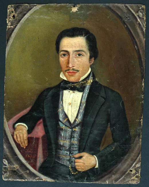 Retrato de Nicolás Cáceres Mendoza