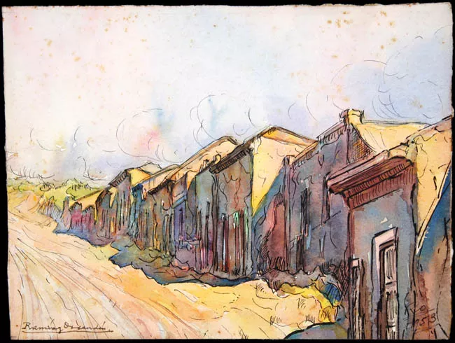 Caseríos calle Colo-Colo
