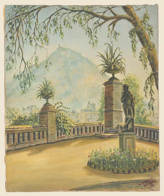 Paseo del cerro Santa Lucía