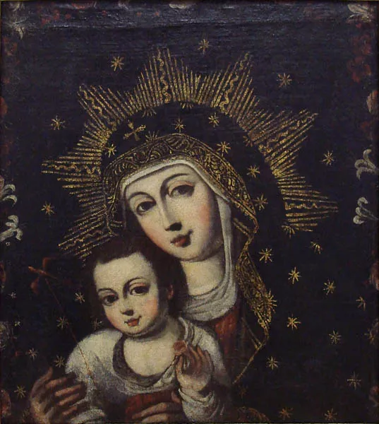 Virgen con niño