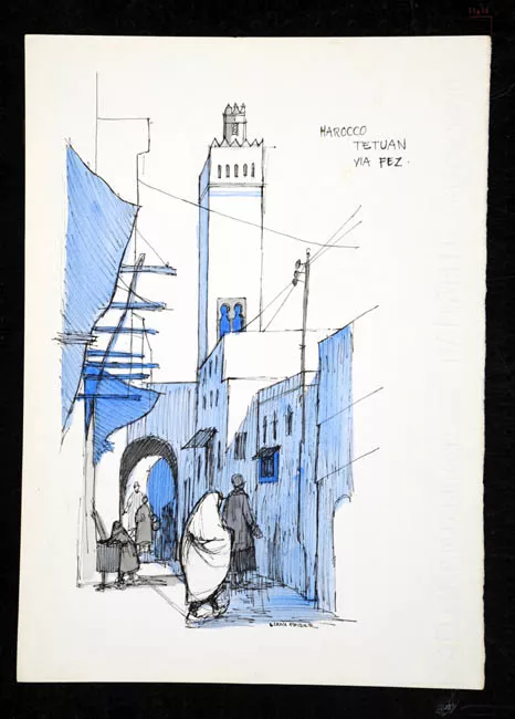Marocco. Tetuán. Yia Fez.