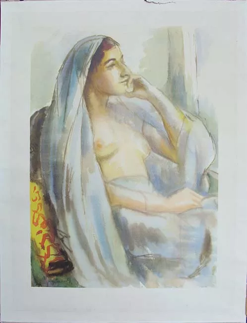 Mujer sentada