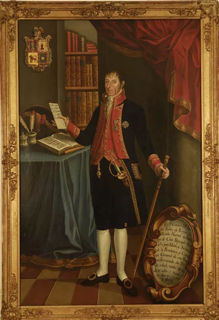 Retrato del Coronel Judas Tadeo de los Reyes y Borda