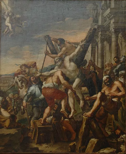 Crucifixion de San Andrés