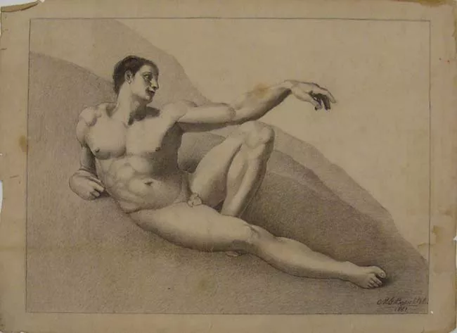 Desnudo de hombre