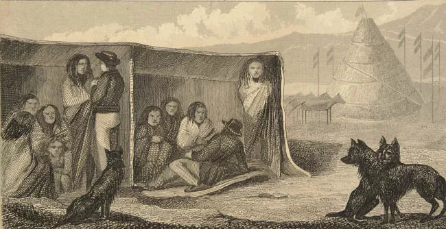 Campamento indígena