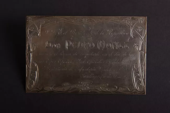 Placa conmemorativa