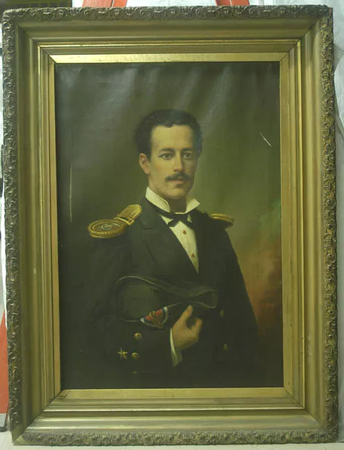 Retrato del Teniente de la Corbeta Esmeralda Ernesto Riquelme