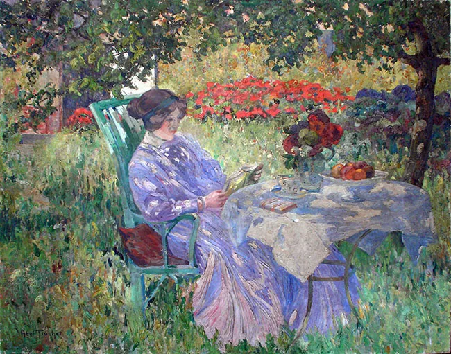 El jardín Asoleado