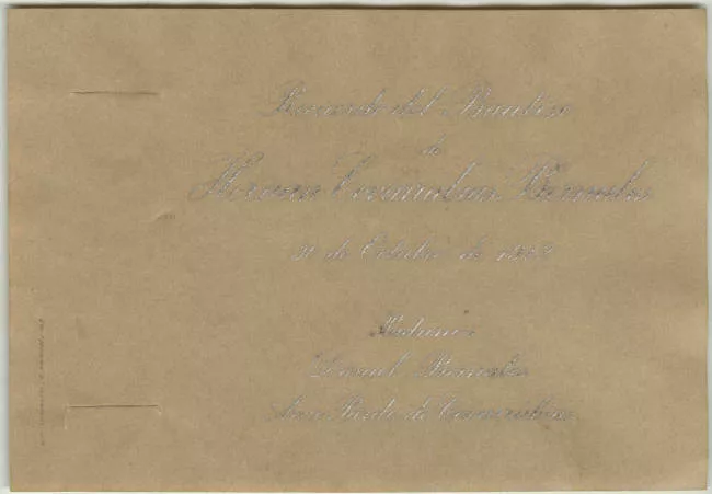 Bautismo de Hernán Covarrubias Bernales