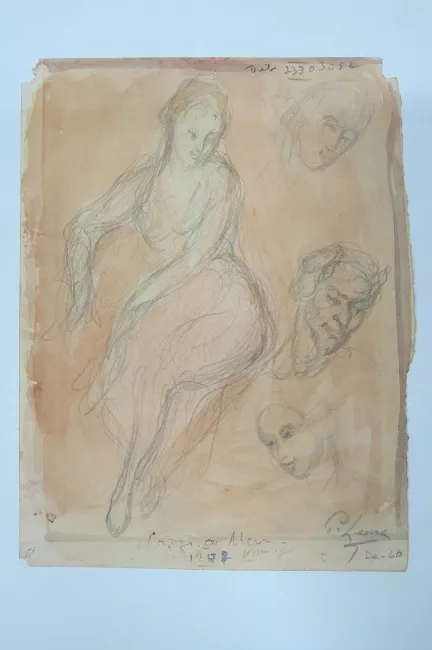 Mujer sentada