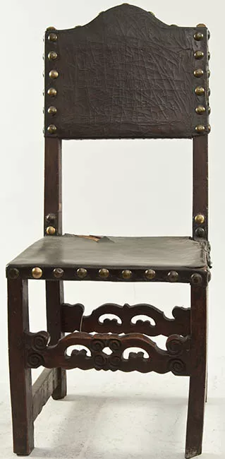Silla de Vaqueta