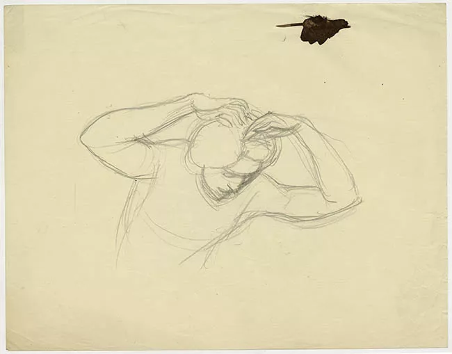 Boceto de figura femenina