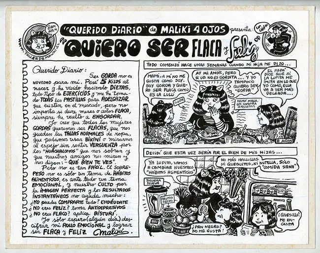 Quiero ser flaca y feliz