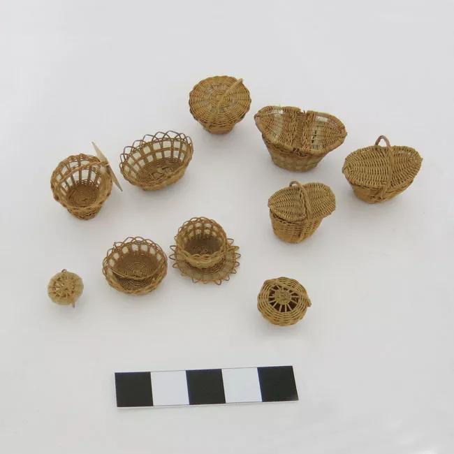 Conjunto de miniaturas