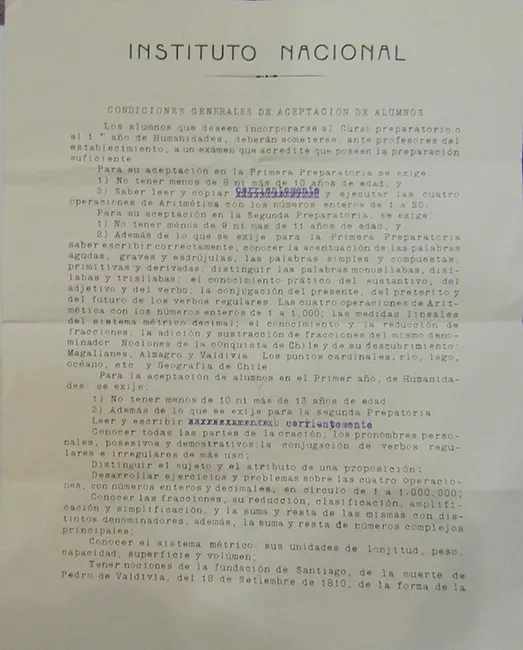 Condiciones Generales de Aceptación de Alumnos