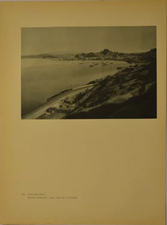 Talcahuano. Puerto comercial y base naval de la Armada