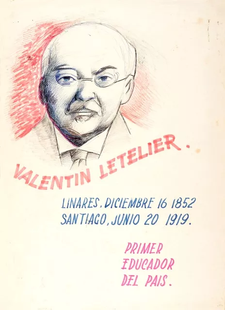 Retrato de Valentín Letelier
