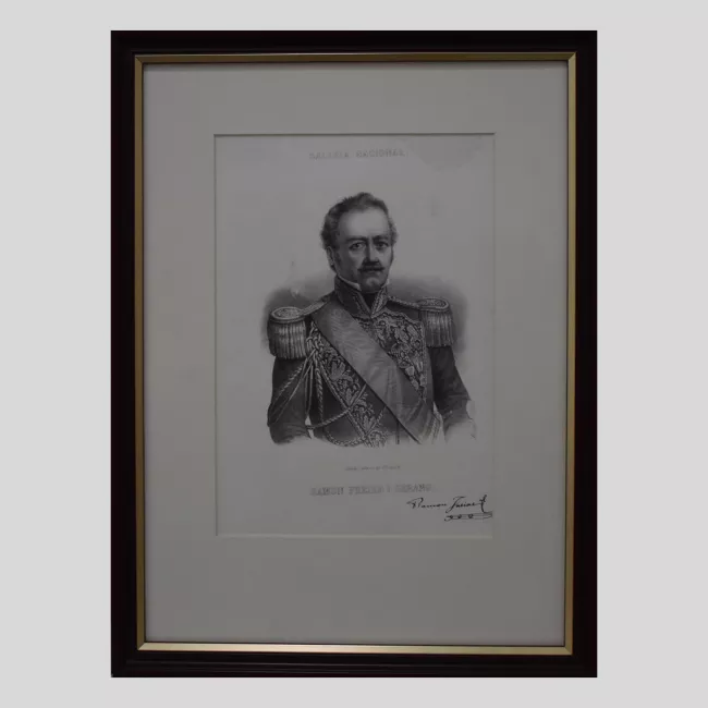 Retrato de Ramón Freire Serrano