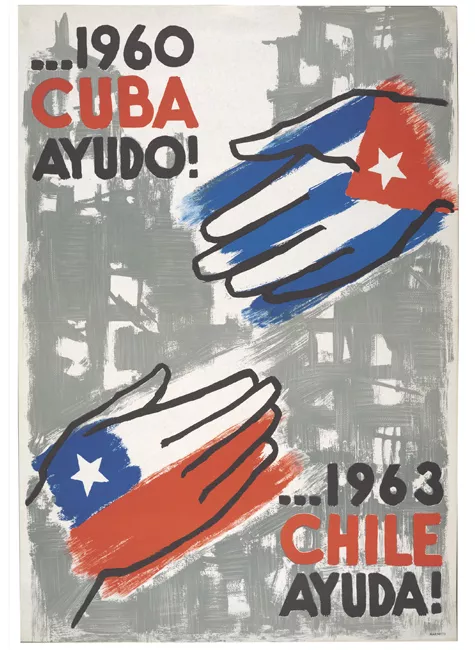 1960 Cuba ayudo. 1963 Chile ayuda