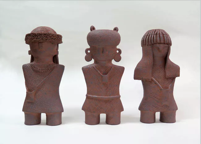 Estatuillas Protectoras del Desierto