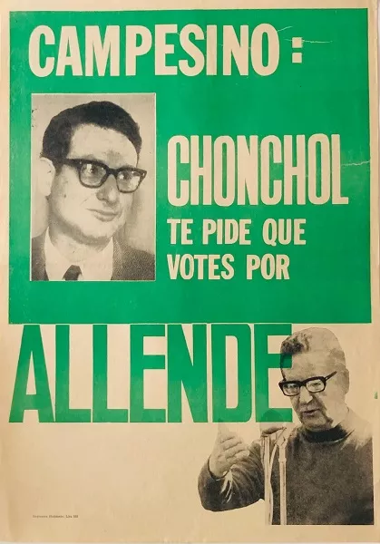 Campesino: Chonchol te pide que votes por Allende