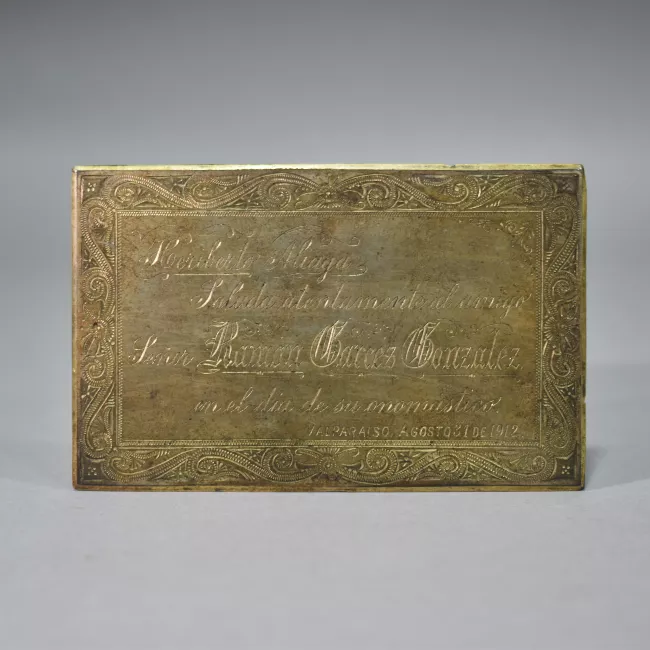 Placa conmemorativa