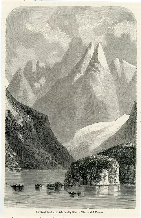 Conical Peaks of Admiralty Strait, Tierra del Fuego