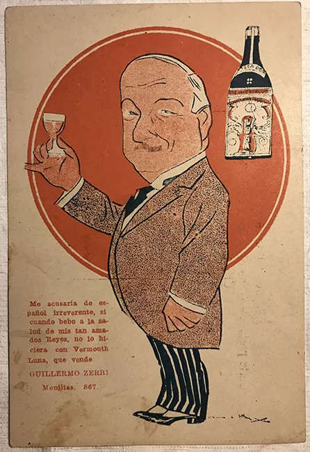 Publicidad de Guillermo Zerbi  