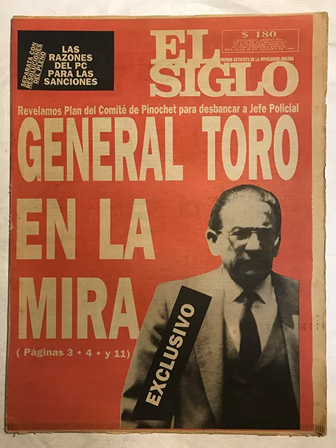 Diario El Siglo del12 al 18 de agosto de 1990