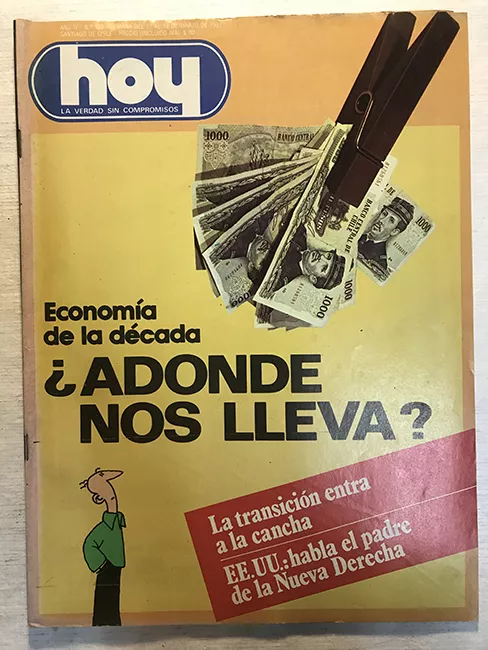 Revista HOY año IV n°190. 11 marzo-17 marzo 1981. Economía de la década
