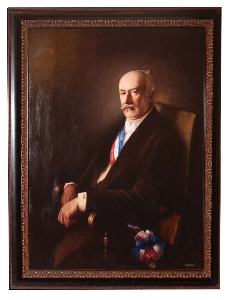 Retrato del Presidente Juan Luis Sanfuentes 