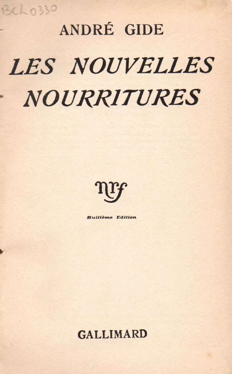 Les Nouvelles Nourritures