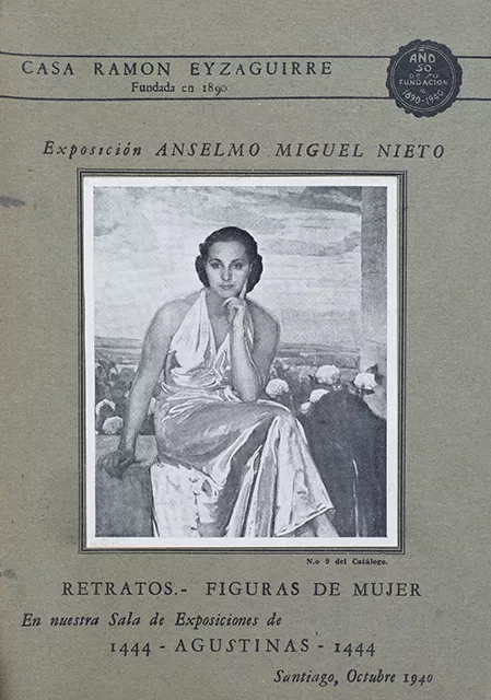 Exposición Anselmo Miguel Nieto. Retratos. - Figuras de mujer.